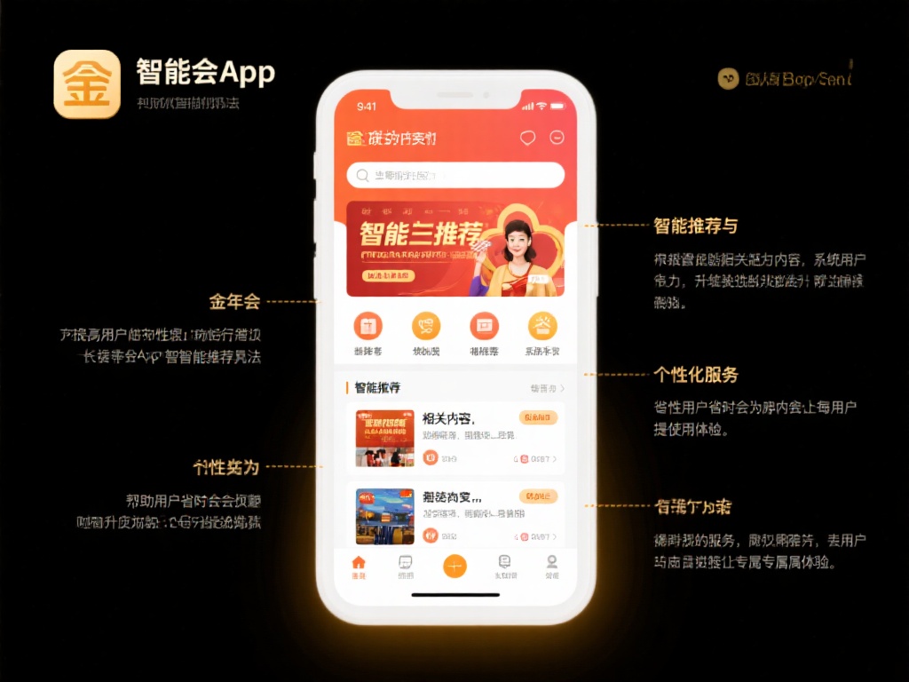 智能推荐与个性化服务
为了提高用户黏性，金年会A