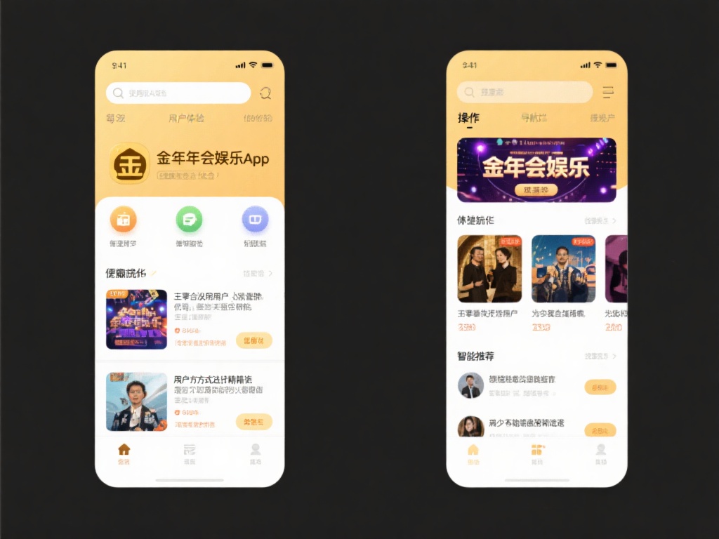 金年会娱乐app的设计结合了现代风格与用户体验优化